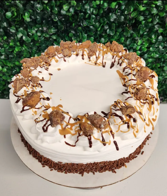 Peanut butter ice cream cake